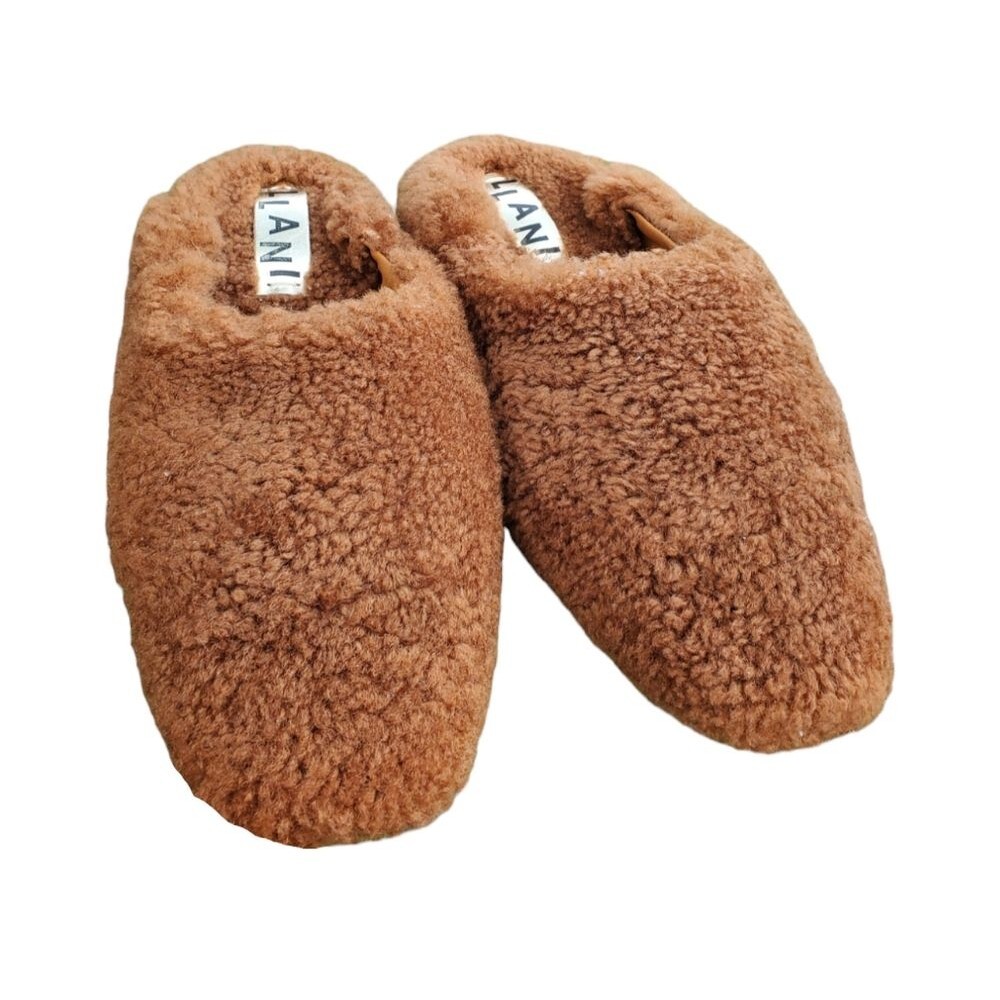 LLANI Best Selling Teddy Shearling Babouche